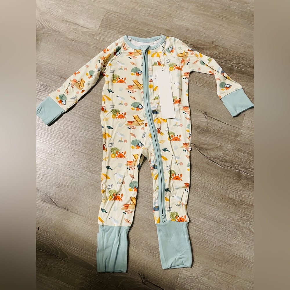 Tullabee Beach Day Convertible Bamboo Sleeper – Size 12–18M (NWT)